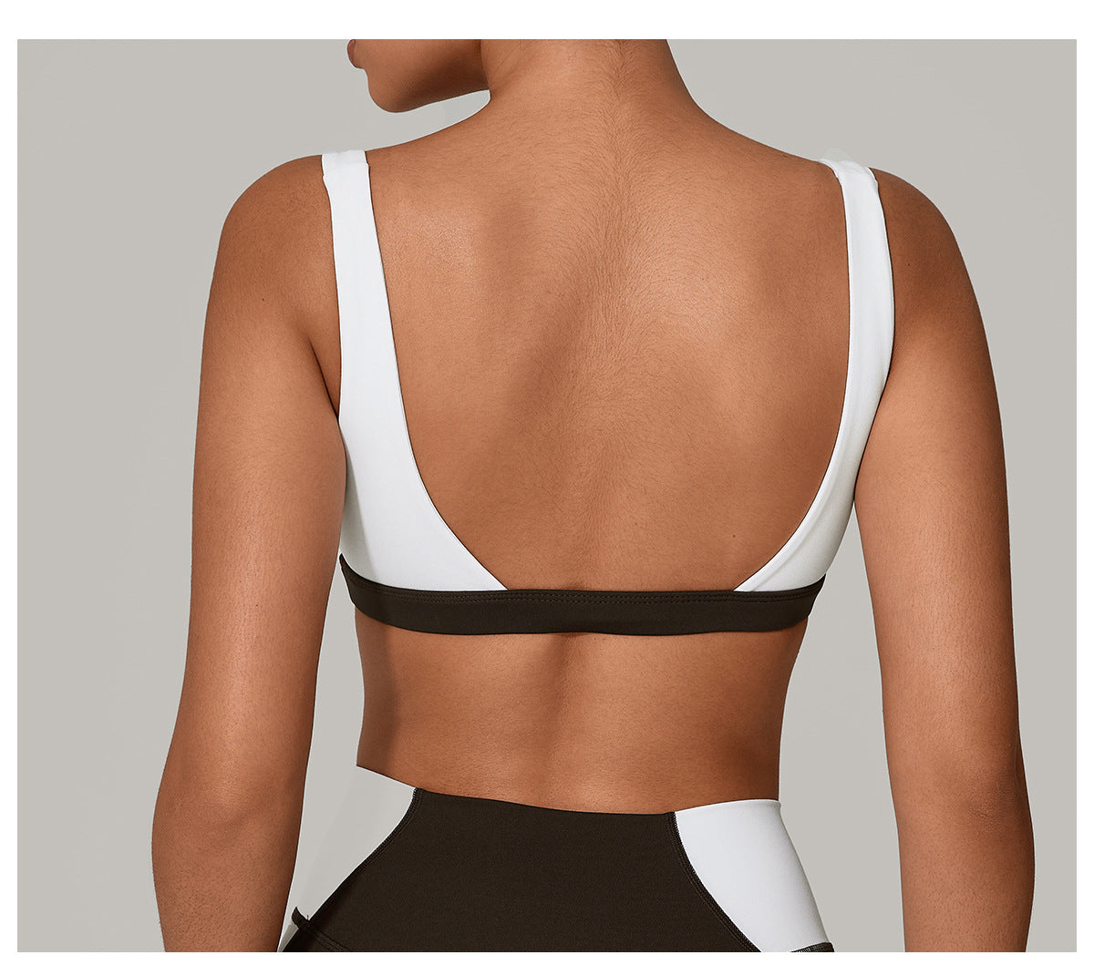 Wide Shoulder Strap Sports Underwear Shockproof Running Push up Yoga Clothes Training Vest Beauty Back Fitness Bra