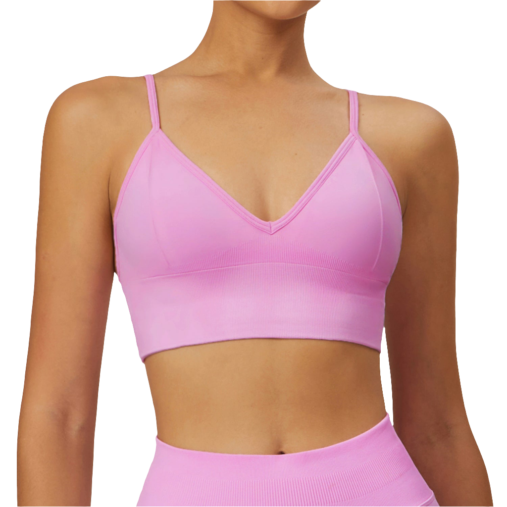 Sollinarry Seamless Camisole Beauty Back Yoga Bra High Grade Summer Sports Quick-Drying Top Fitness Yoga Wear Women